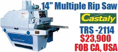 TRS 2114 Multiple Rip Saw