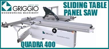 QUADRA400 Sliding Table Panel Saw 380x170